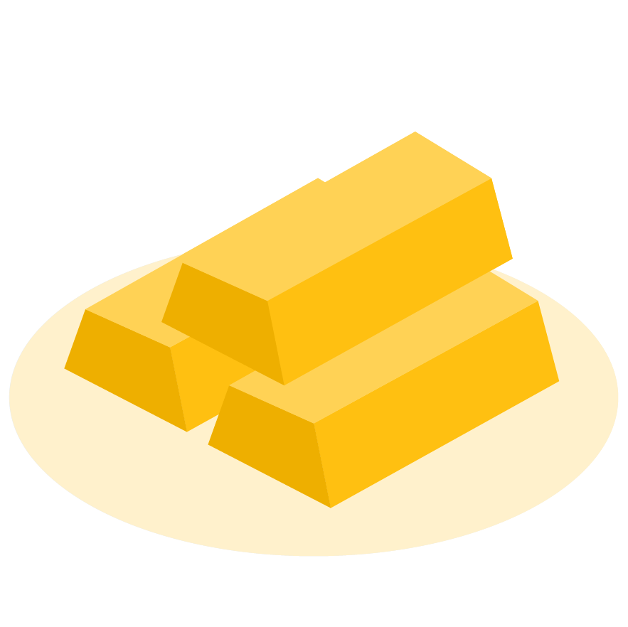Gold bars